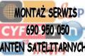 Monta anten satelitarnych Pozna N Polsat Cyfra+ 690 950 050