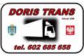 DORIS TRANS - Przeprowadzki / Transport / Taxi bagaowe